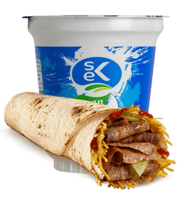 Et Dürüm + Ayran-min